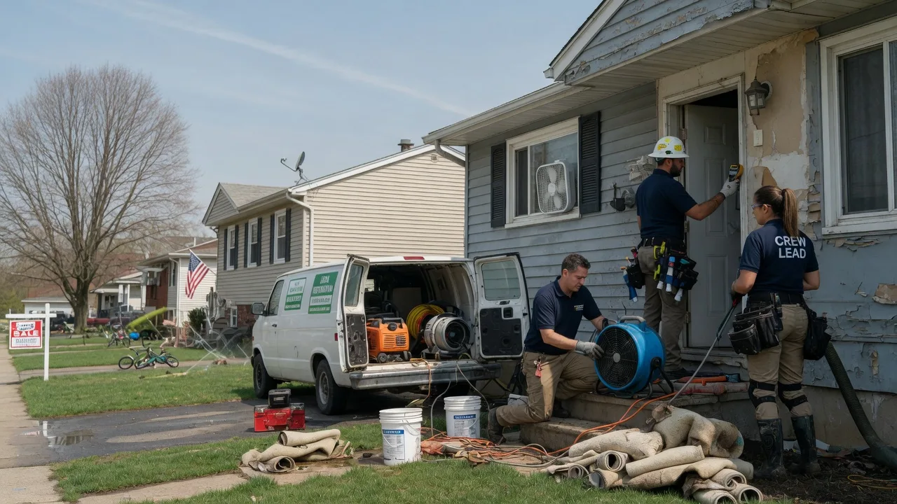 Flood Cleanup in Burlington, WI near me