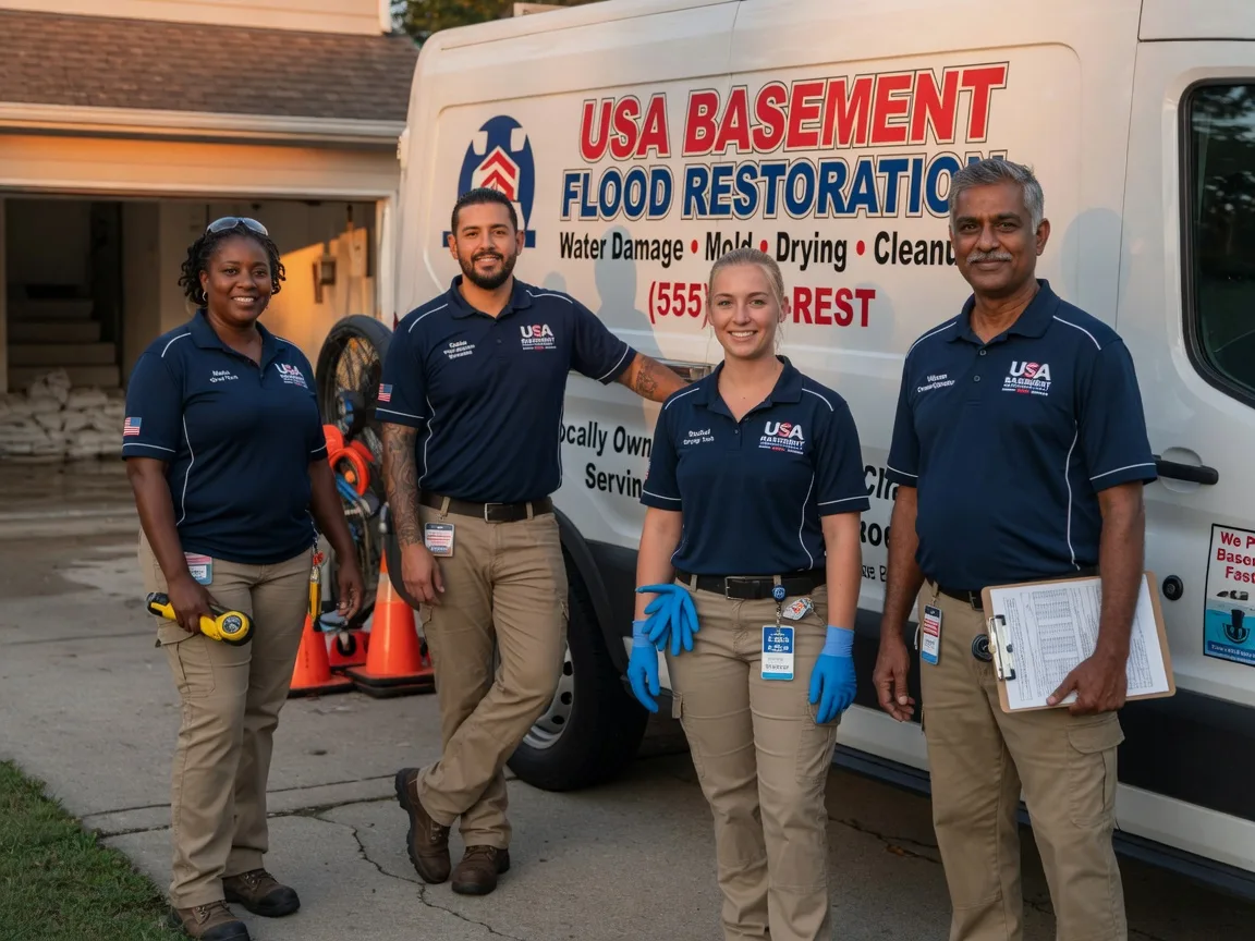 Basement Flood Cleanup company in Burlington, WI